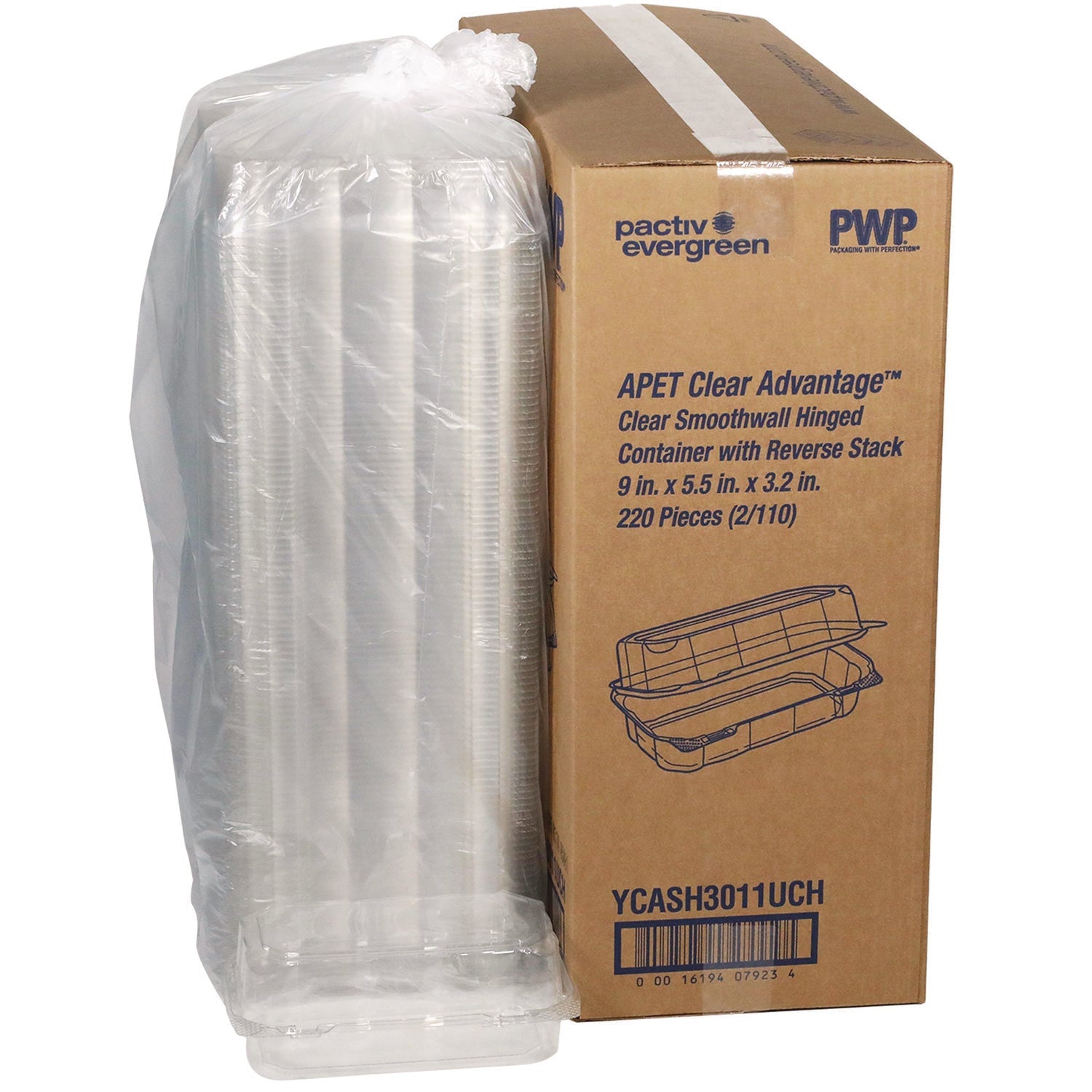 pactiv-evergreen-hoagie-hinged-lid-container-9-x-5-5-x-3-2-clear-plastic-220-carton-pctycash3011uch_1